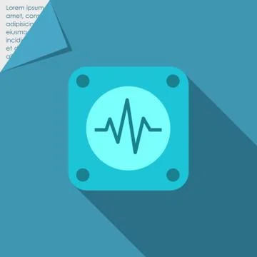 Electrocardiogram Stock Illustration