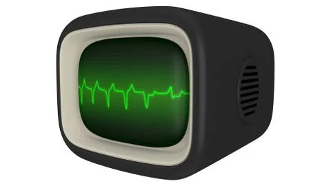 Electrocardiogram Illustrazione stock