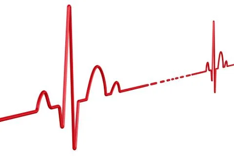 Electrocardiogram Ilustração Stock