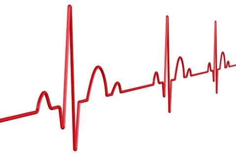 Electrocardiogram Stock-Illustration