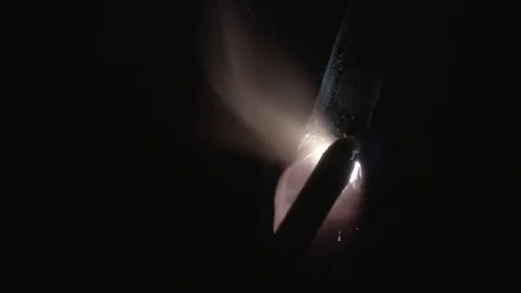 Electrode welding process Stockbeeldmateriaal 83352954