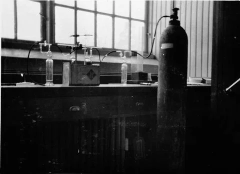 Electrolux laboratory. Experiment. Diffusion examinations. Copyright: xpie... Stock Photos