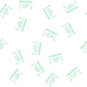 Electromagnetic device glyph vector seamless pattern 스톡 일러스트