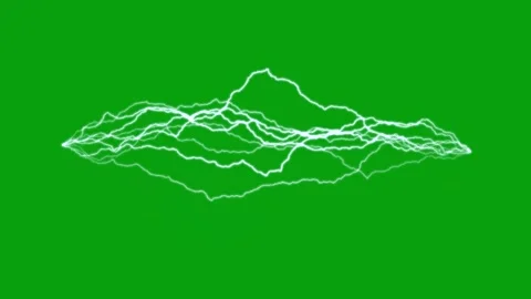 Electromagnetic Field Visualization with Energy Waves and Magnetic Lines Stock Footage 313028815