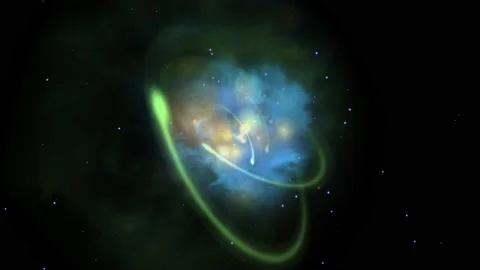 Electron loop Stock Footage 147438211