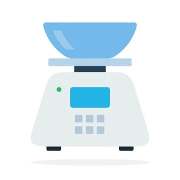 Electron scales vector flat isolated Stock Illustration