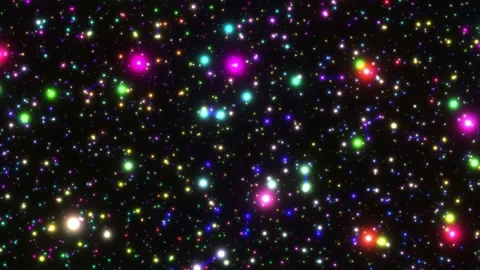 Electron System Concept Abstract Graphic Effect Background (slow to fast) Stock Footage 166715431