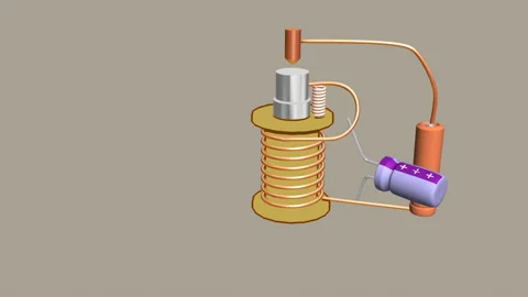 Electronic 3d layout, circuit board. Stock Footage 209299589