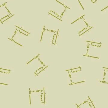 Electronic assembly electronics glyph vector seamless pattern Stock Illustration