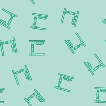 Electronic assembly electronics line vector seamless pattern Stock Illustration