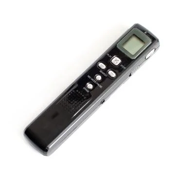 Electronic audio recorder Stock Photos