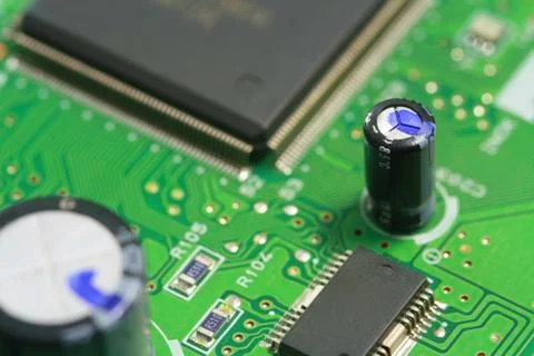 Electronic background texture Stock Photos