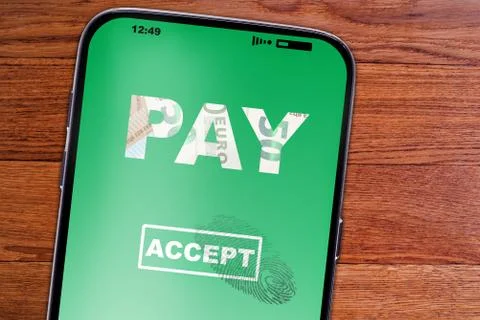 Electronic banking. Stock Photos