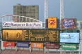 Electronic Baseball Scoreboard Footage
