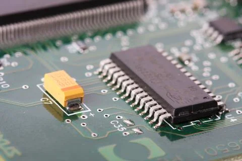 Electronic board Foto stock