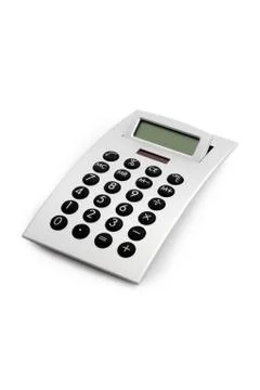 Electronic Calculator isolated Foto stock