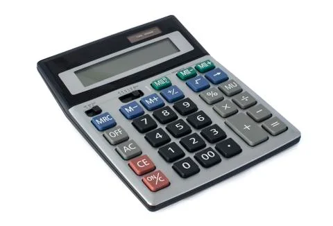 Electronic calculator Stock Photos