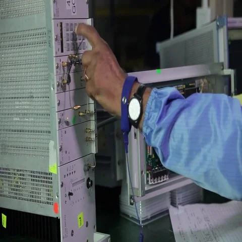 Electronic calibrate machine lab  Stock-Footage 69614093