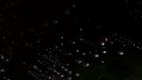 Electronic cards in twilight Video stock 96743655