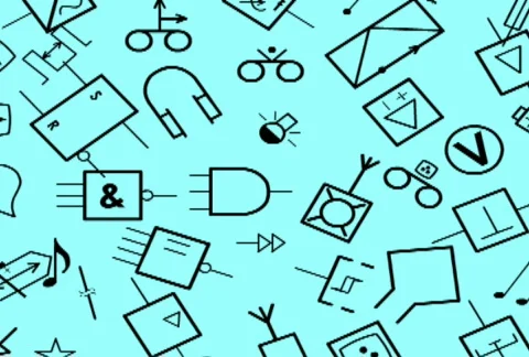 Electronic chaos Stock Footage 308808
