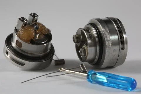 Electronic cigarette atomizer 库存照片