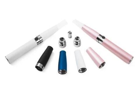 Electronic cigarette (e-cigarette) Foto stock