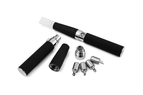 Electronic cigarette (e-cigarette) Stock Photos