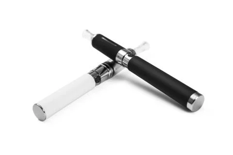 Electronic cigarette (e-cigarette) Stock Photos