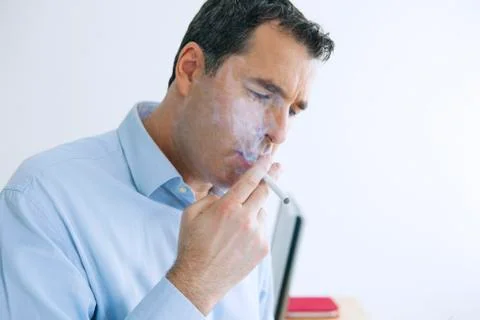 Electronic cigarette Stock-Fotos