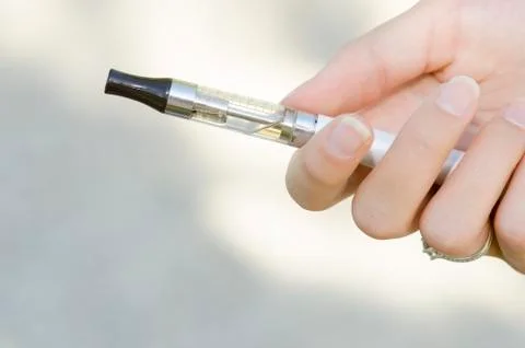 An electronic cigarette Stock Photos