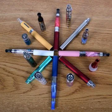 Electronic cigarettes Foto stock