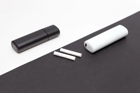 Electronic cigarettes. Smoking concept. E-cigarettes Foto stock