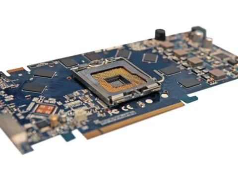 Electronic circuit background Stock Photos