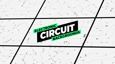 Electronic Circuit Backgrounds Stock After Effects