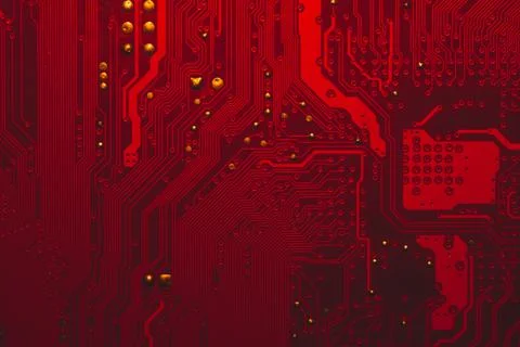 Electronic circuit board abstract background. computer hardware. motherboard  스톡 사진