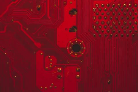 Electronic circuit board abstract background. computer hardware. motherboard  스톡 사진