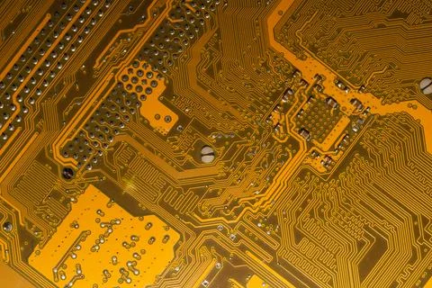 Electronic circuit board abstract background. computer hardware. motherboard  Stock Photos
