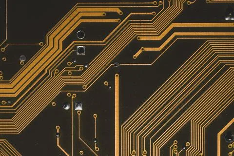 Electronic circuit board abstract background. computer hardware. motherboard  Stock Photos