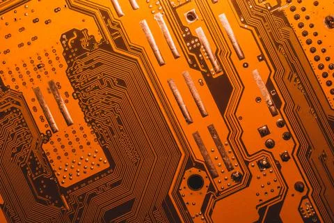 Electronic circuit board abstract background. computer hardware. motherboard  Stockfoto's