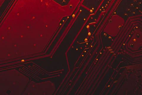 Electronic circuit board abstract background. computer motherboard close up.  스톡 사진