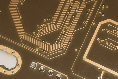 Electronic circuit board abstract background. computer motherboard close up.  写真素材