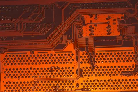 Electronic circuit board abstract background. computer motherboard close up.  스톡 사진