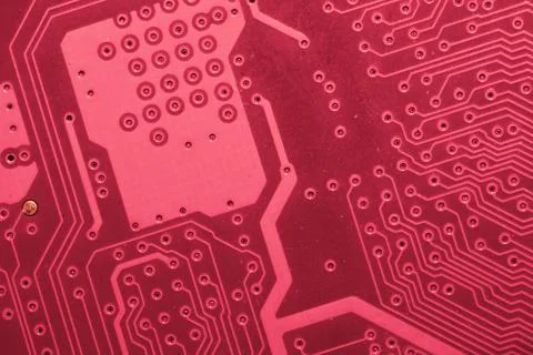 Electronic circuit board abstract background. computer motherboard close up.  Stock Photos