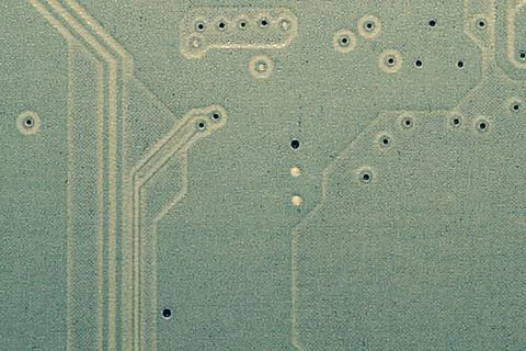 Electronic circuit board abstract background. computer motherboard close up.  Stock Photos