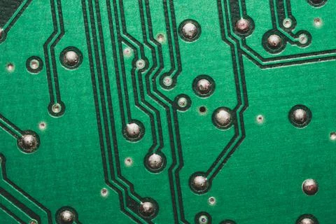 Electronic circuit board abstract background. computer motherboard close up.  Stock Photos