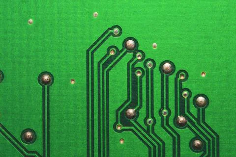 Electronic circuit board abstract background. computer motherboard close up.  Stock Photos