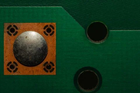 Electronic circuit board abstract background. computer motherboard close up.  Stock Photos