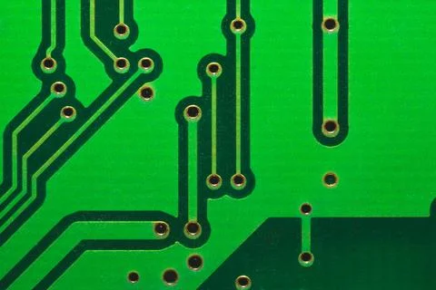 Electronic circuit board abstract background. computer motherboard close up.  Stock Photos
