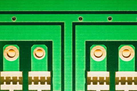 Electronic circuit board abstract background. computer motherboard close up.  Stock Photos