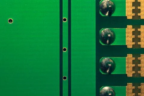 Electronic circuit board abstract background. computer motherboard close up.  Stock Photos